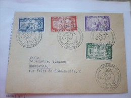 Lettre 1945 Luxembourg Cachet Liberation - Briefe U. Dokumente