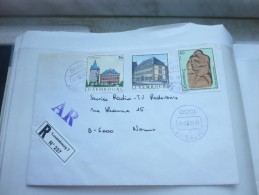 Lettre 1997 Luxembourg Recommandé Service Radio - Covers & Documents