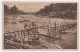 LAOS - LUANG PRABANG Pont De Bambous Sur Le Nam Khân - Laos