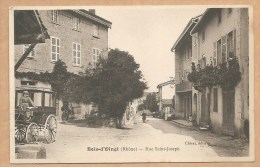 BOIS - D´ OINGT (Rhône) -- Rue Saint - Joseph - Le Bois D'Oingt