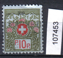 Schweiz, Portofreiheit, Zst. 5A / Mi. 5I O - Franchise