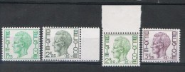 Belgie OCB M 2 / 5 (**) - Stamps [M]