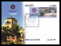 Egypt - 2013 - 2014 - FDC - ( Makadi Resort - Hurghada - Red Sea ) - Brieven En Documenten