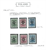 5 DEC.1919. .WELFARE FUND .MILITARY POST.OVERPRINT  INVERTED - Nuevos