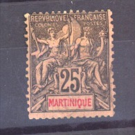 03831  -   Martinique   :   Yv  38  * - Neufs