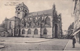 Cp , 61 , ALENÇON , L'Église Notre-Dame - Alencon