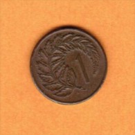 NEW ZEALAND  1 CENT 1967 (KM # 31.1) - Nieuw-Zeeland