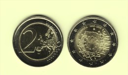 @Y@   Litouwen    2 Euro 2015  Commemorative   UNC    Flag - Lithuania