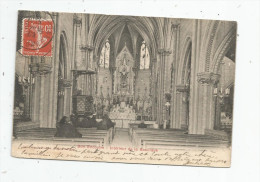 Cp , 47 , BON ENCONTRE , Intérieur De La Basilique , Voyagée 1909 - Bon Encontre