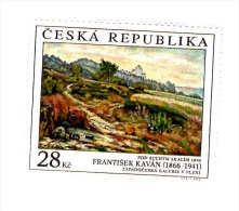 Painting By Kavan, 1 Stamp, MNH - Neufs