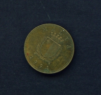 MALTA  -  1991  1c  Circulated Coin - Malte