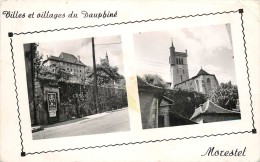 MORESTEL - Rue De La Poste Et église. - Morestel