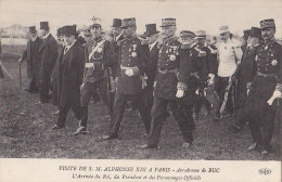 Evènements - Visite Officielle Alphonse XIII à Paris - Aérodrome De Buc - Espagne - Militaria Officiers Président - Ricevimenti