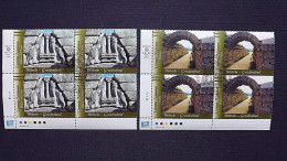 UNO-Wien 420/1 Oo/FDC-cancelled Eckrandviererblock ´C´, UNESCO-Welterbe: Griechenland - Used Stamps