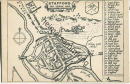 Stafford - 300 Years Ago - Verlag K. W. Dawson Stafford - Autres & Non Classés