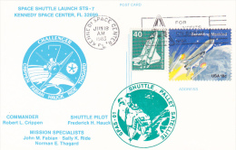 Card Space Shuttle Launch 1983 - America Del Nord