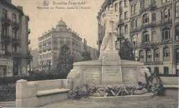 Bruxelles - Anderlecht - Monument Aux Forains Square De L'Aviation - Nels - Circulé - Ets Guilbert - Sépia - TBE - Anderlecht