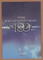 AC - TURKEY PORTFOLIO FDC - 100th YEAR OF TURKISH AIR FORCE SPECIAL NUMBERED IMP. S/S MNH 01 JUNE 2011 - Brieven En Documenten