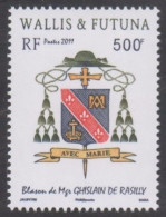 WALLIS Et F. :Blason De Monseigneur Ghislain De Rasilly, évêque De W Et F  - Armoiries - - Unused Stamps