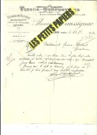 48 - Lozère - MENDE - Facture CAUSSIGNAC - Tissus - Confections – 1932 - REF 222 - 1900 – 1949