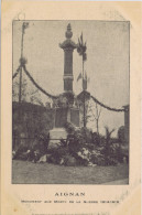 32 - Aignan (Gers) - Monument Aux Morts De La Guerre 1914-1918 - Andere Gemeenten