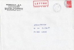Entier Postal Marianne De Luquet. Mention "La Poste".  Validité Permanente Pour L'envoi En "Lettre 100g" - Ref 3417 - Prêts-à-poster:  Autres (1995-...)
