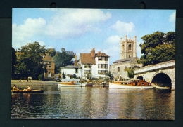 ENGLAND  -  Henley  Bridge And Church  Unused Postcard - Andere & Zonder Classificatie