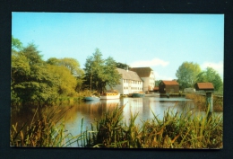 ENGLAND  -  Hambleden  The Mill And River Thames  Unused Postcard - Buckinghamshire