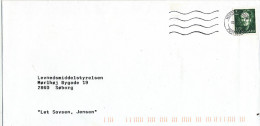 Denmark Cover 3-3-1995 Single Franked 3,75 öre Green Queen Margrethe Stamp - Lettres & Documents