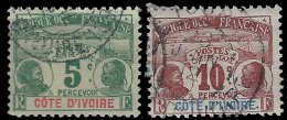 Taxe 1 Et 2 - Used Stamps