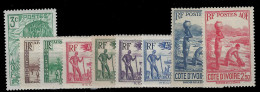 YT 151 Au 161 (incomplet) - Unused Stamps