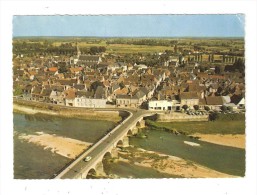 CSM  41 SELLES SUR CHER Vue Générale Pont  Cher Ville - Selles Sur Cher