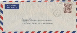 St. Vincent Air Mail Cover Sent To Germany 1960 ?? Single Franked - St.Vincent (...-1979)