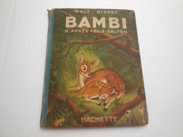 EO WALT DISNEY, BAMBI D'après FELIX SALTEN 1948 ....REF2018 - Disney