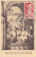 France N°926 - Carte Maximum - Abbaye De St Croix De Poitiers - 1950-1959