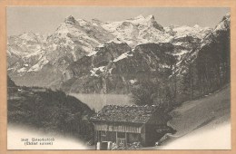 TRES BELLE C.P.A -- 1849  URIROTHSTOCK (Chalet Suisse) - Au Verso: Cachet Hotel, FLUELEN --  CHALET - MONTAGNE - Flüelen