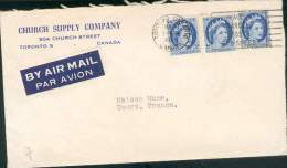 CANADA LETTRE TORONTO ONTARIO POUR TOURS FRANCE 9/1/1960  TB - Brieven En Documenten