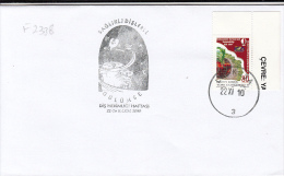 3361FM- ENVIRONEMENT PROTECTION STAMP, HEALTHY SMILE SPECIAL POSTMARK ON COVER, 2010, TURKEY - Covers & Documents