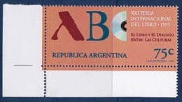 ARGENTINE 1995       XXIème Fête Internationale Du Livre - 21st Intl. Book Fair   1v. - Neufs