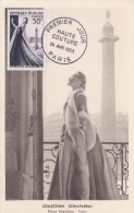 France N°941 - Carte Maximum - Haute Couture - 1950-1959