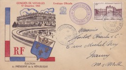 France 1953 - Lettre - Briefe U. Dokumente