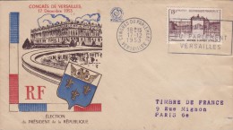 France 1953 - Lettre - Briefe U. Dokumente