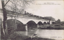 32 - Riscle (Gers) - Le Viaduc Et Le Pont Du Chemin De Fer Sur L'Adour - Riscle