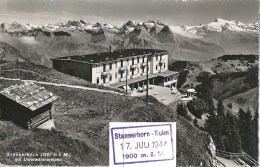 Stanserhorn - Mit Unterwaldneralpen  (datierter Hotelstempel)        1944 - Stans