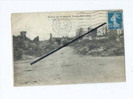 CPA Provenant D'un Carnet, Carte Souple  - Ruines De La Guerre 1914-1918 -  Merville - Rue Des Prêtres - Merville