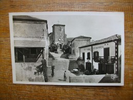 Béhobie , L'eglise  "" Carte Animée "" Beaux Cachet Avec Le Timbre Du Café De La Frontière - Béhobie