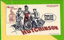 BUVARD &amp; Blotting Paper   : Pneus Velo Moto  Velomoteur HUTCHINSON - Tweewielers