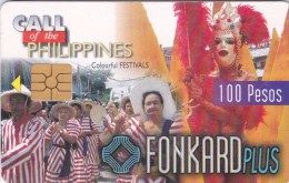 Philippines, PHI-TC-002d, Colourful Festivals - 09.30.99, 2 Scans. - Filippijnen