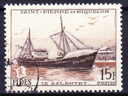 SAINT PIERRE ET MIQUELON 1956 YT N° 352 Obl. - Usati