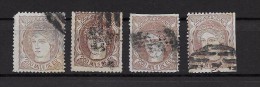 LOTE 1813   ///   ESPAÑA   1870   ALEGORIA   200 MILESIMAS EDIFIL Nº 109   MATESELLOS  FUERTES - Used Stamps